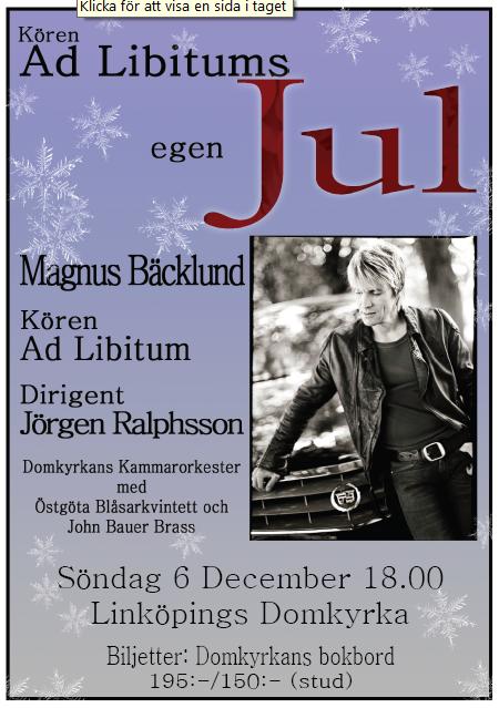 Ad Libitums egen Jul 2009